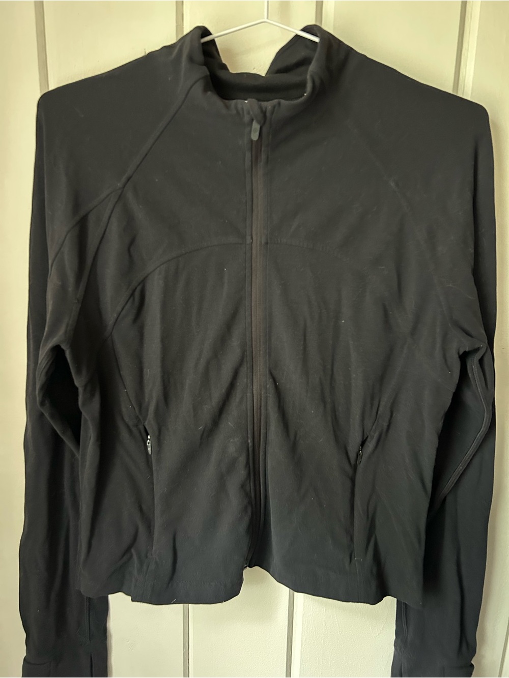 lululemon swiftly tech Black Full-Zip Jacket